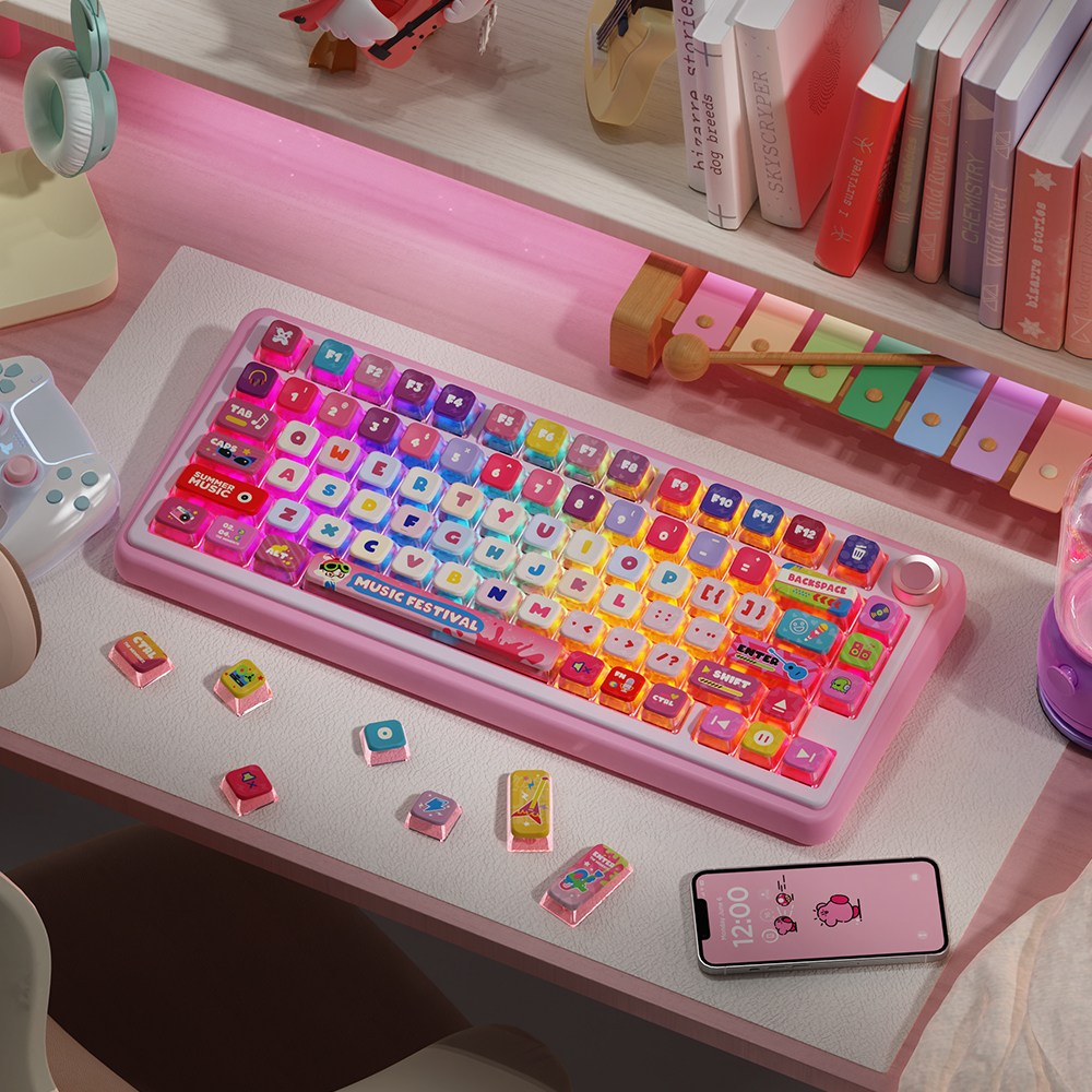 Custom Themed Backlit Keycaps