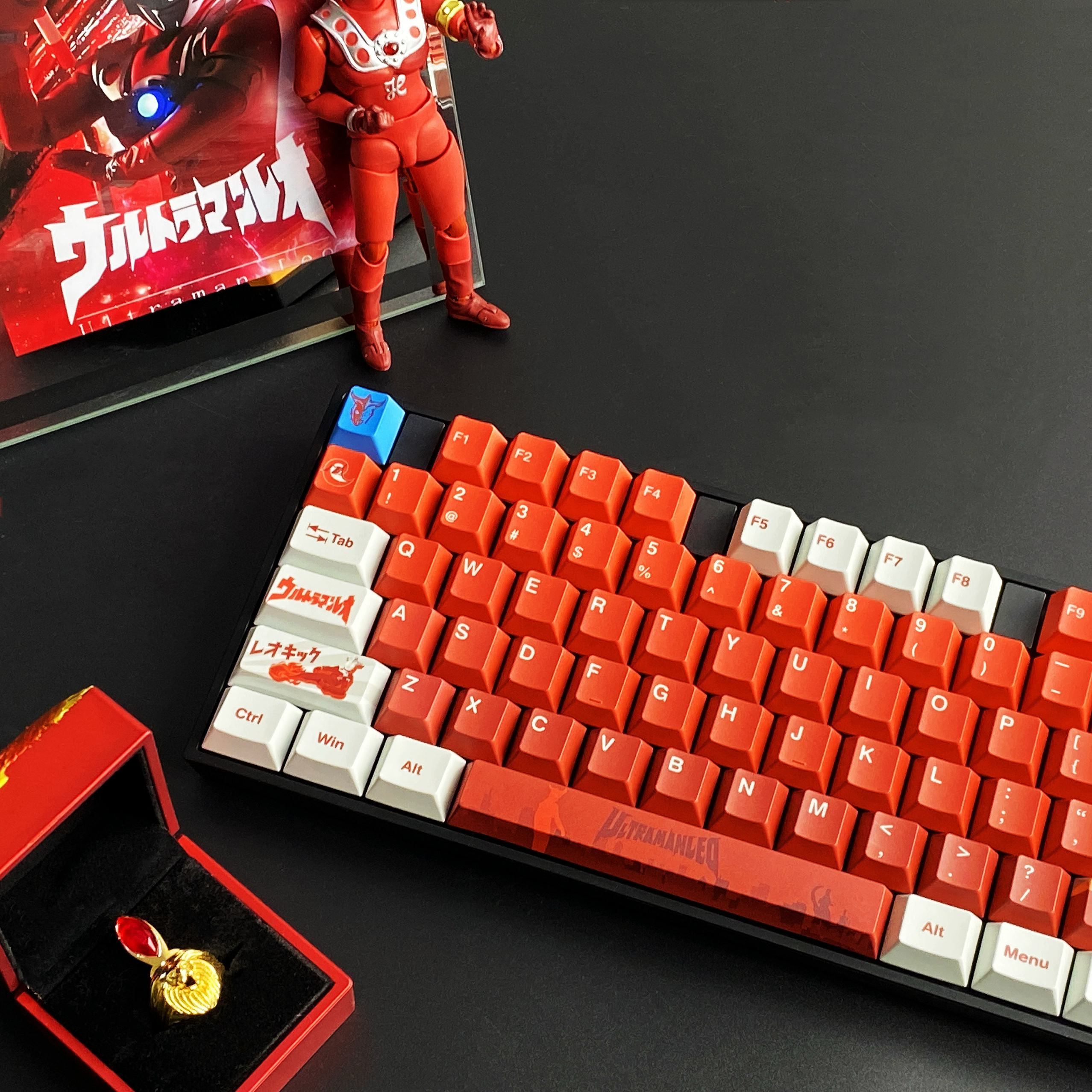 Space Hero Themed Keycap Set