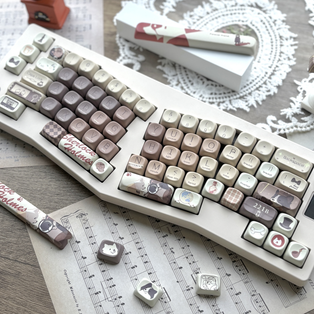Detective Paws Keycap Set