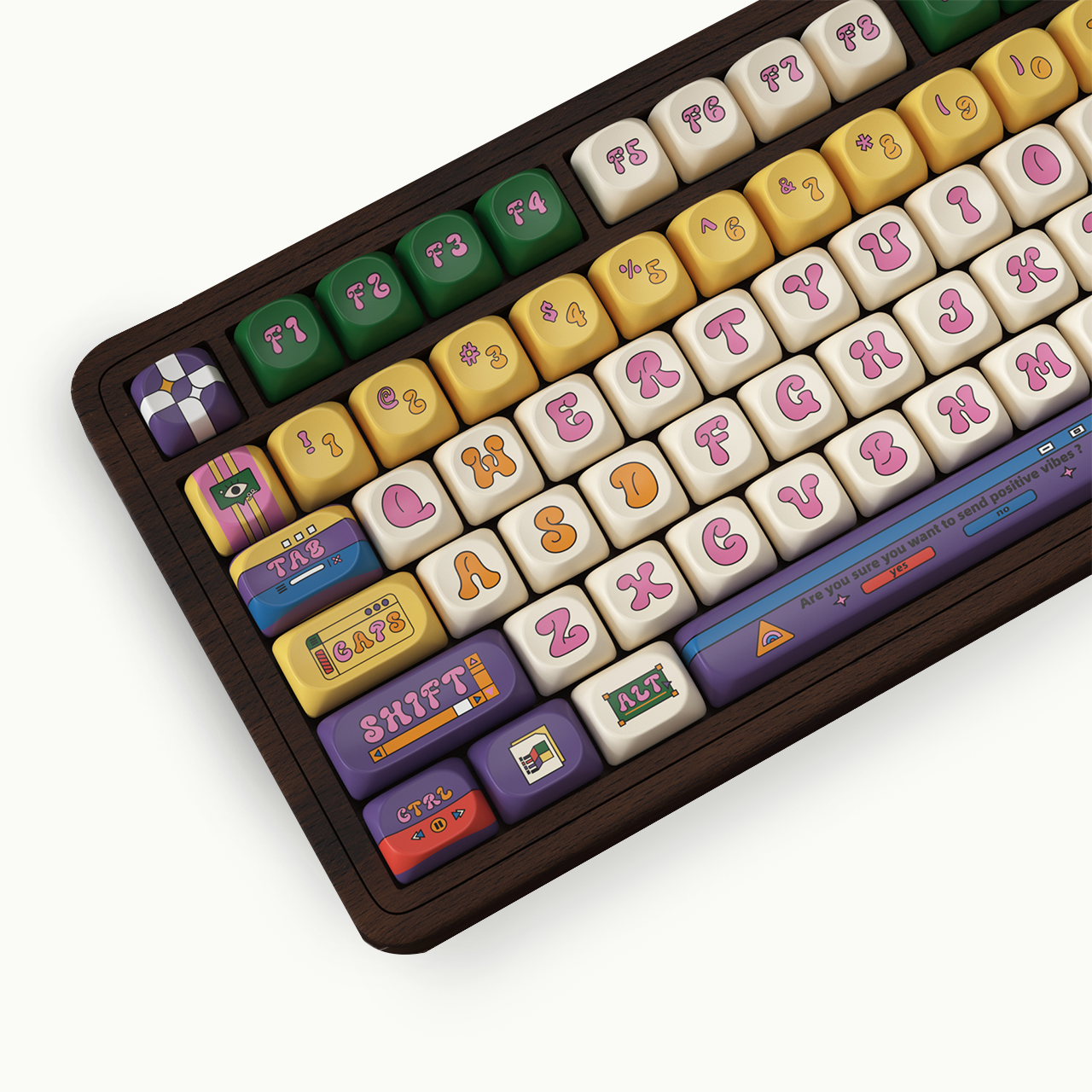 American Vintage Keycap Set