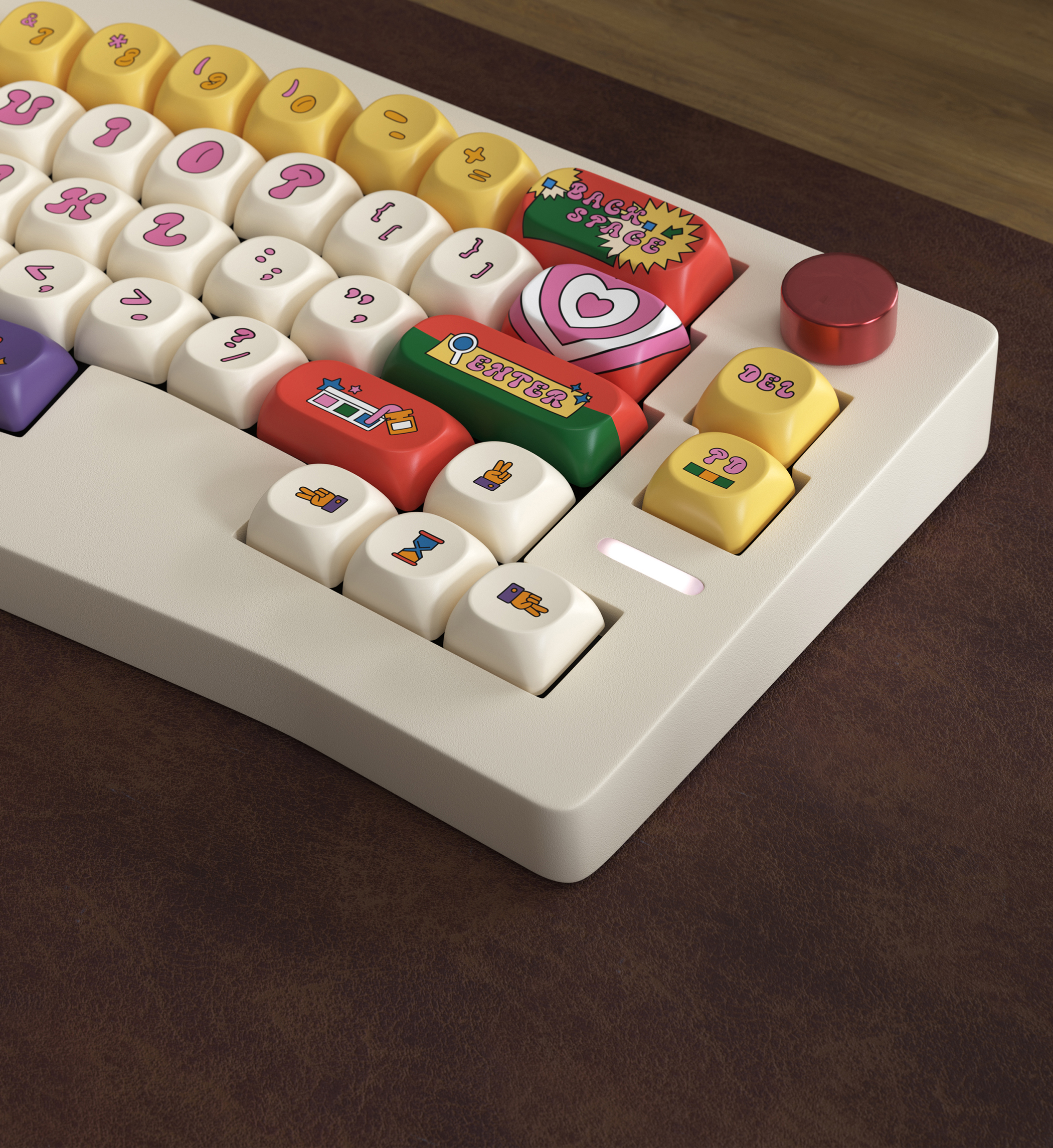 American Vintage Keycap Set